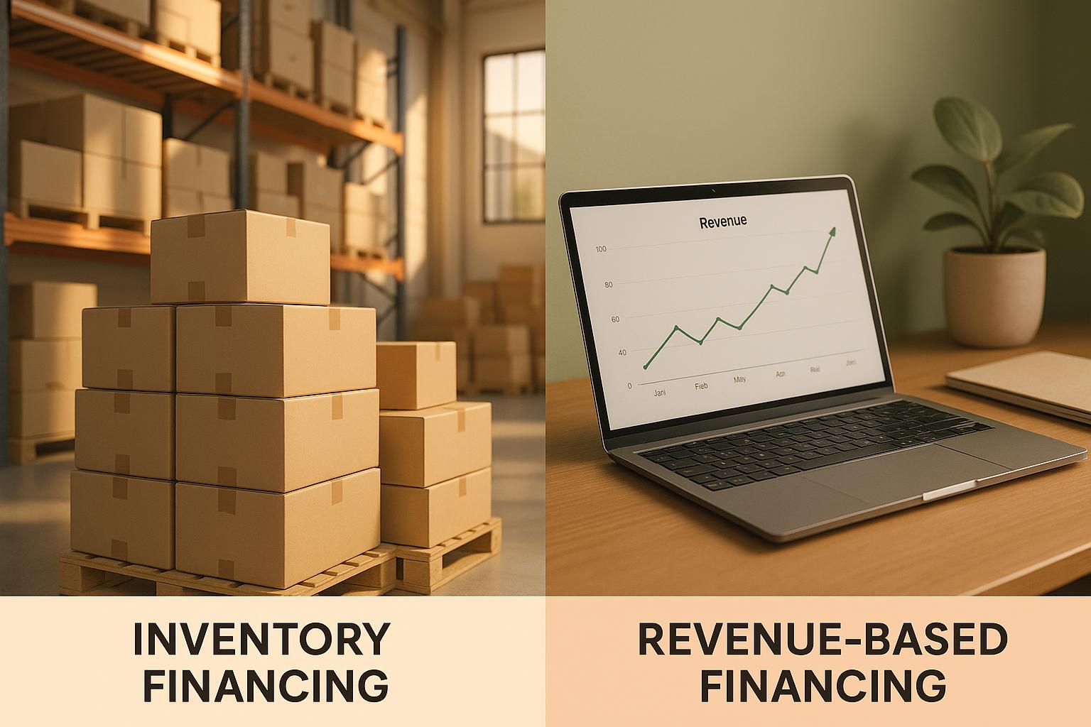 Inventory Financing vs. Revenue-Based Financing: Comparison