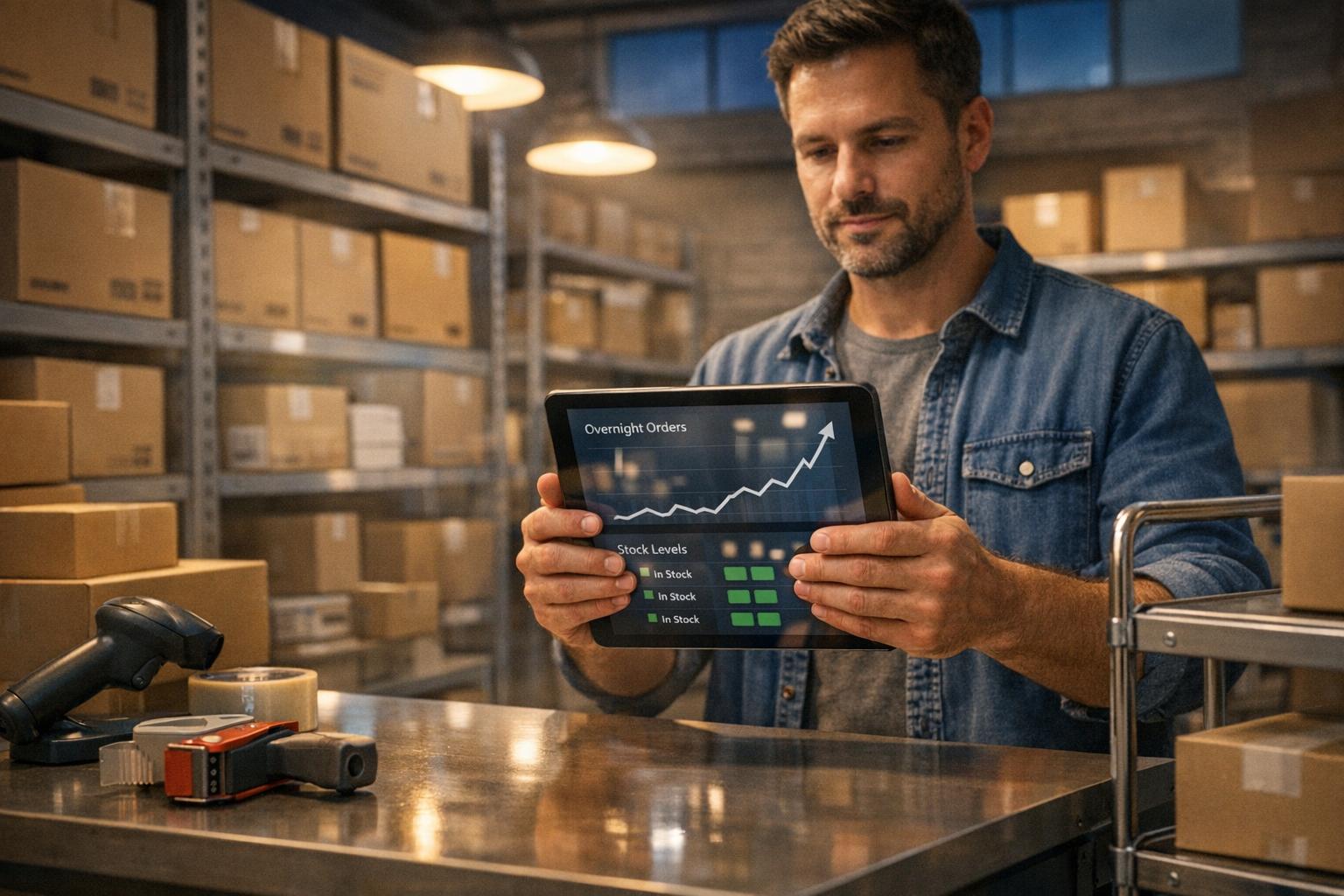 Managing Inventory Risk When Shopify Demand Spikes Overnight