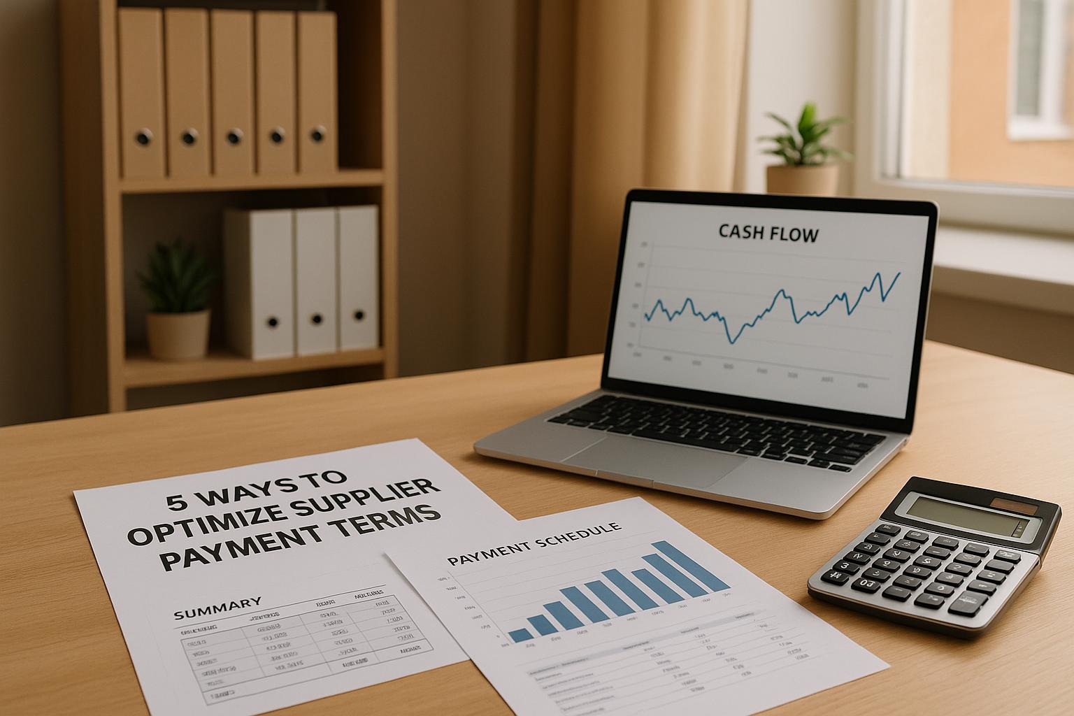 5 Ways to Optimize Supplier Payment Terms