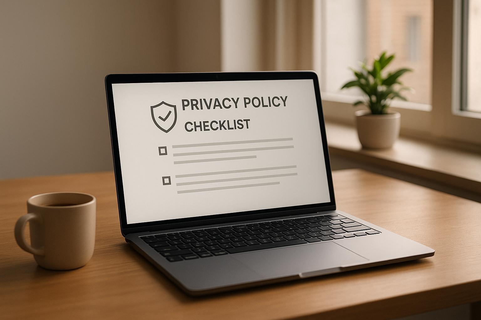 Privacy Policy Checklist for Marketplace Sellers