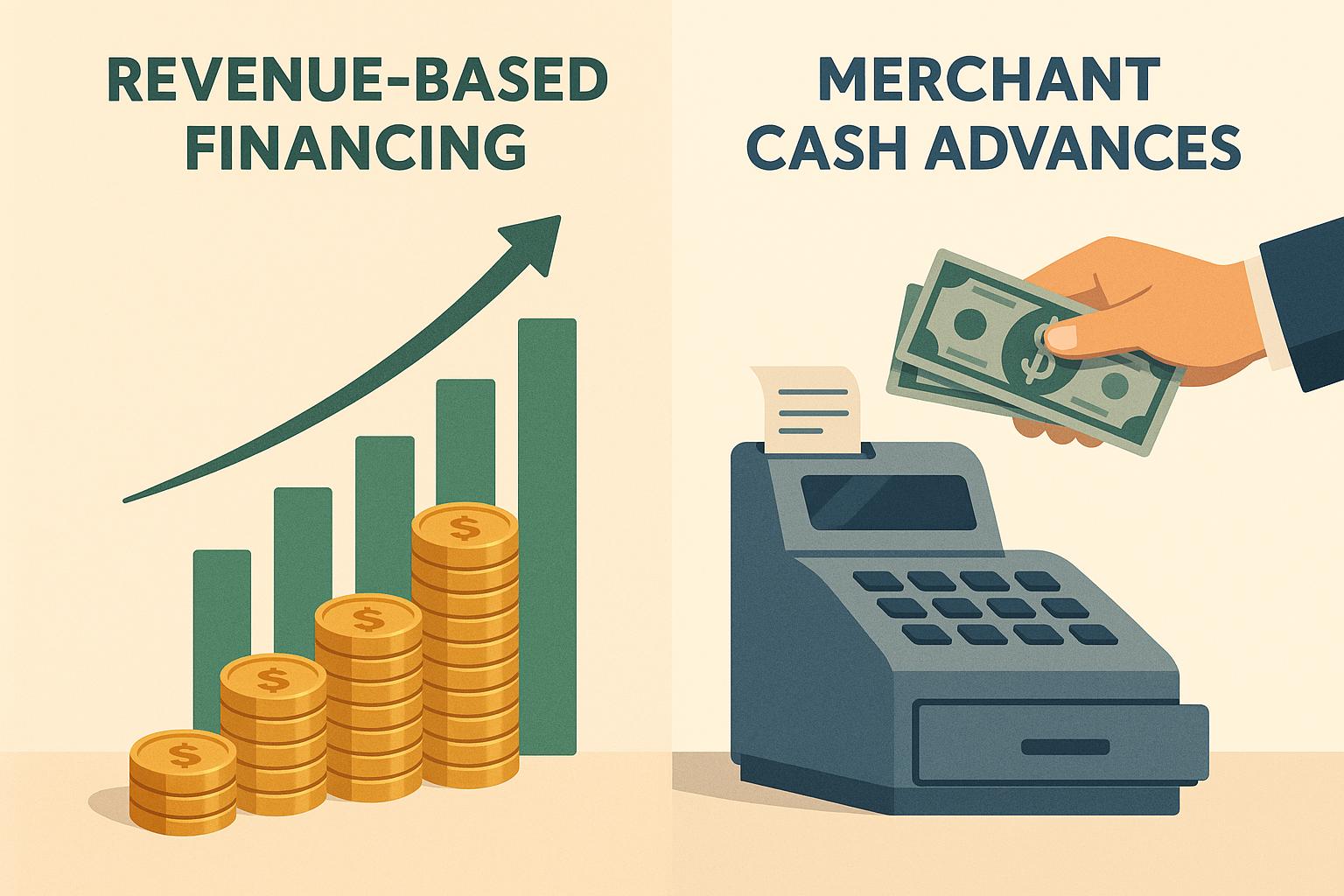 Revenue-Based Financing vs Merchant Cash Advances