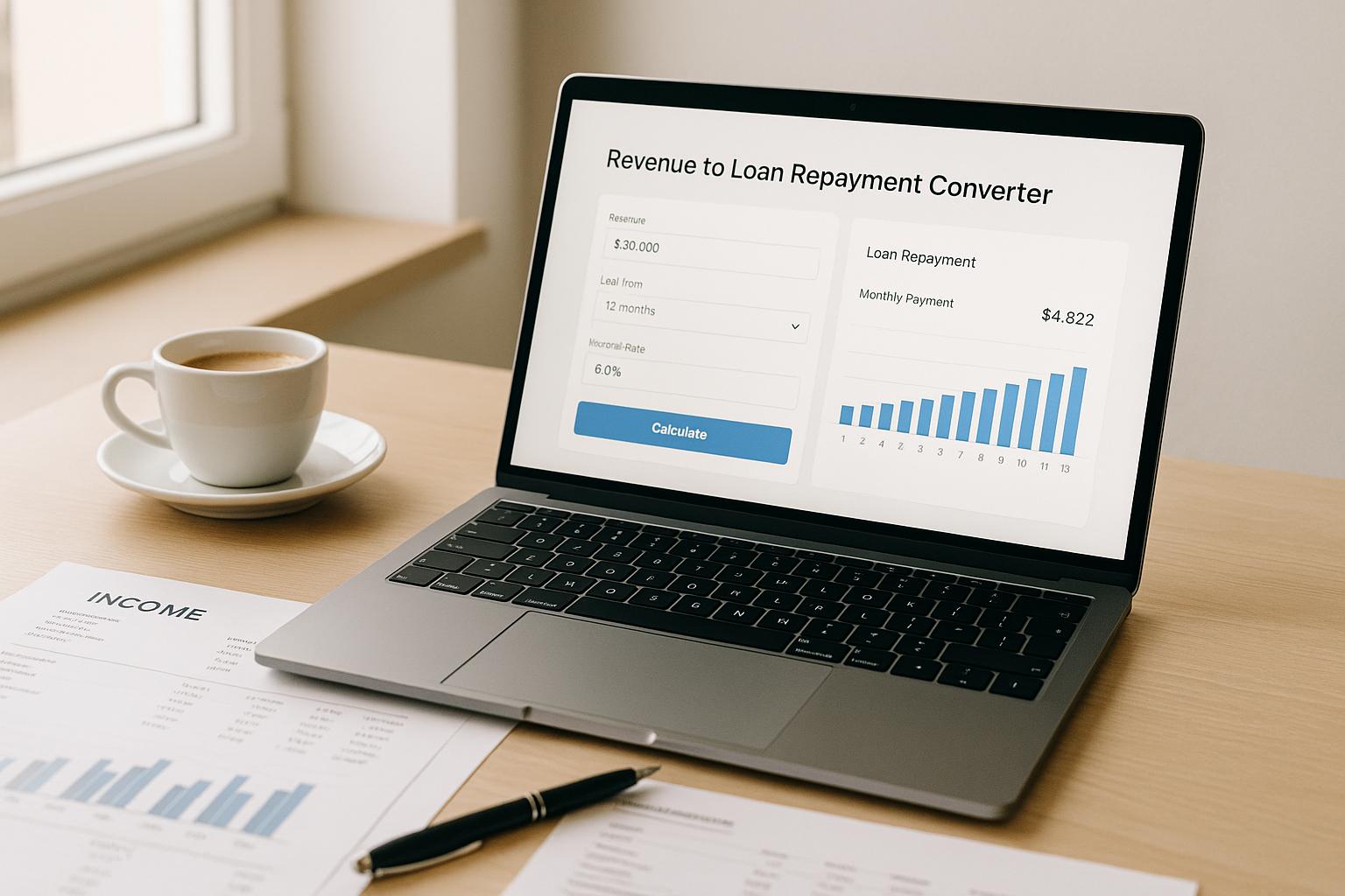 Revenue to Loan Repayment Converter
