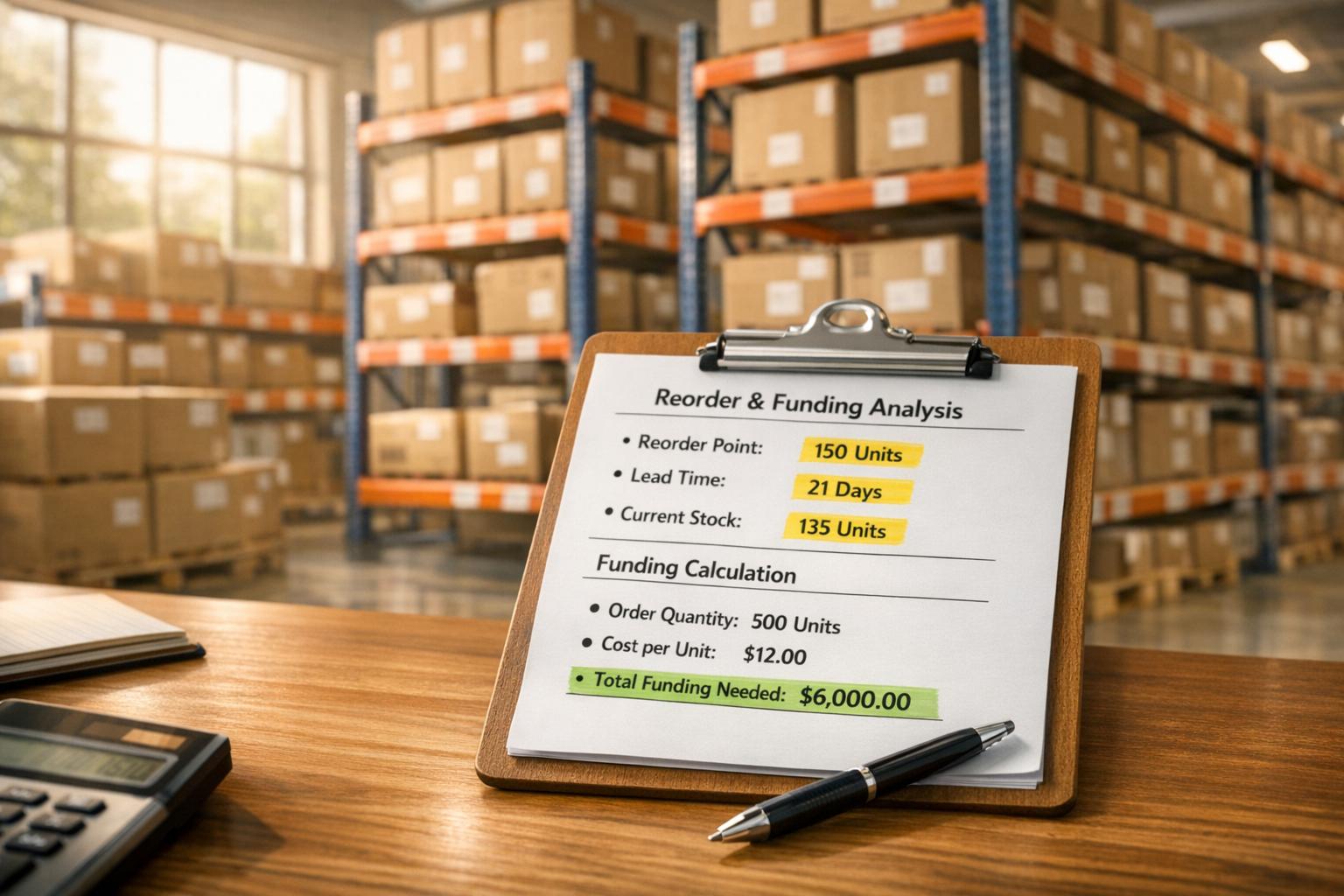 How Smart Brands Align Funding With Reorder Points and Lead Times