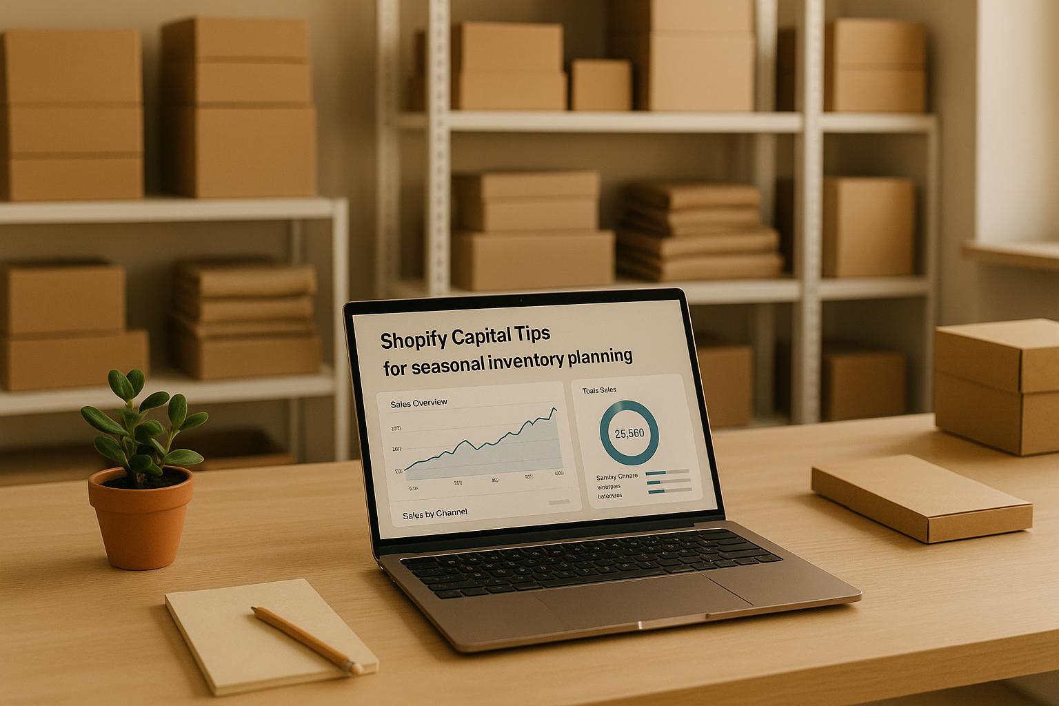 Top Shopify Capital Tips for Seasonal Inventory Planning