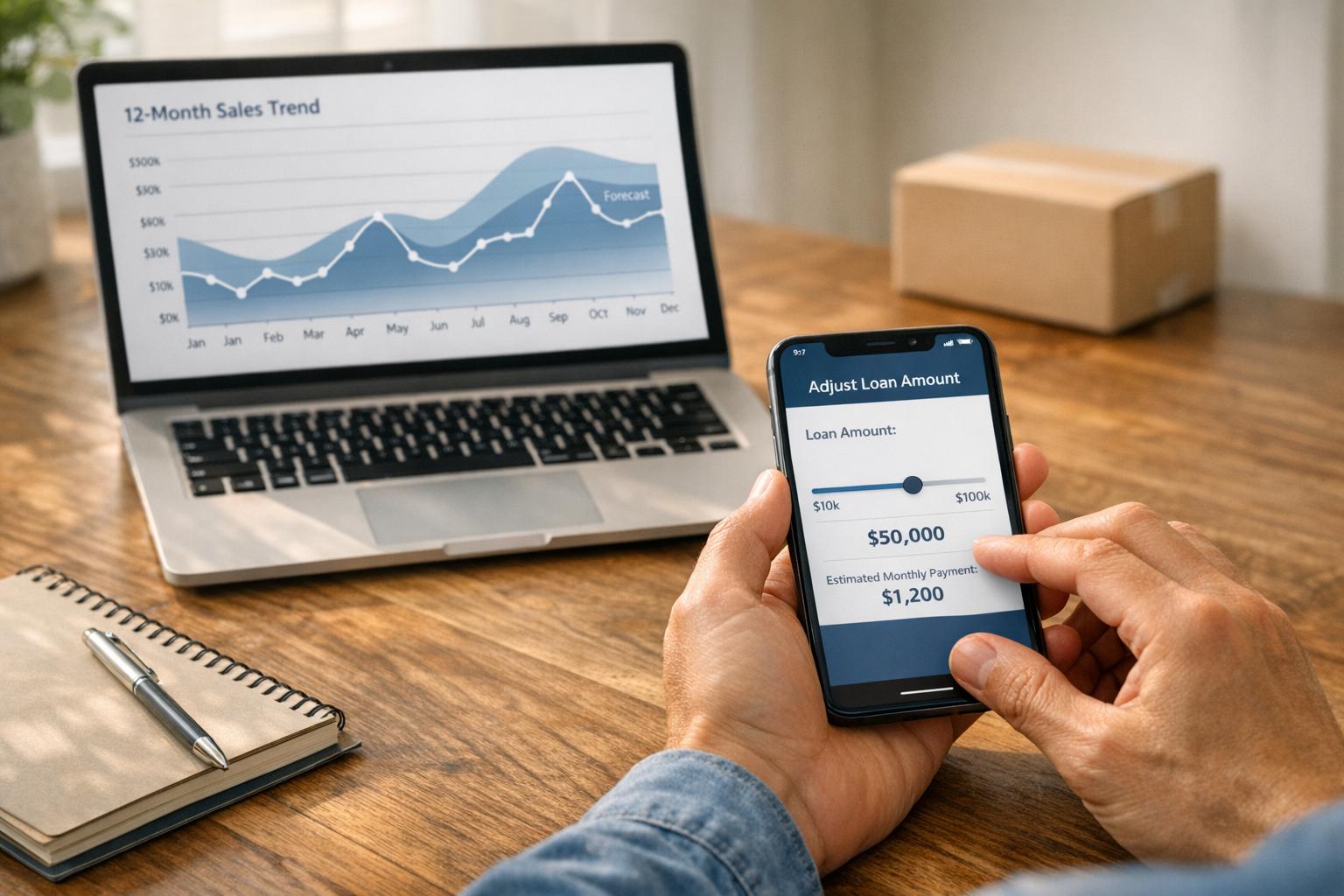 How to Use Sales Data to Decide How Much to Borrow