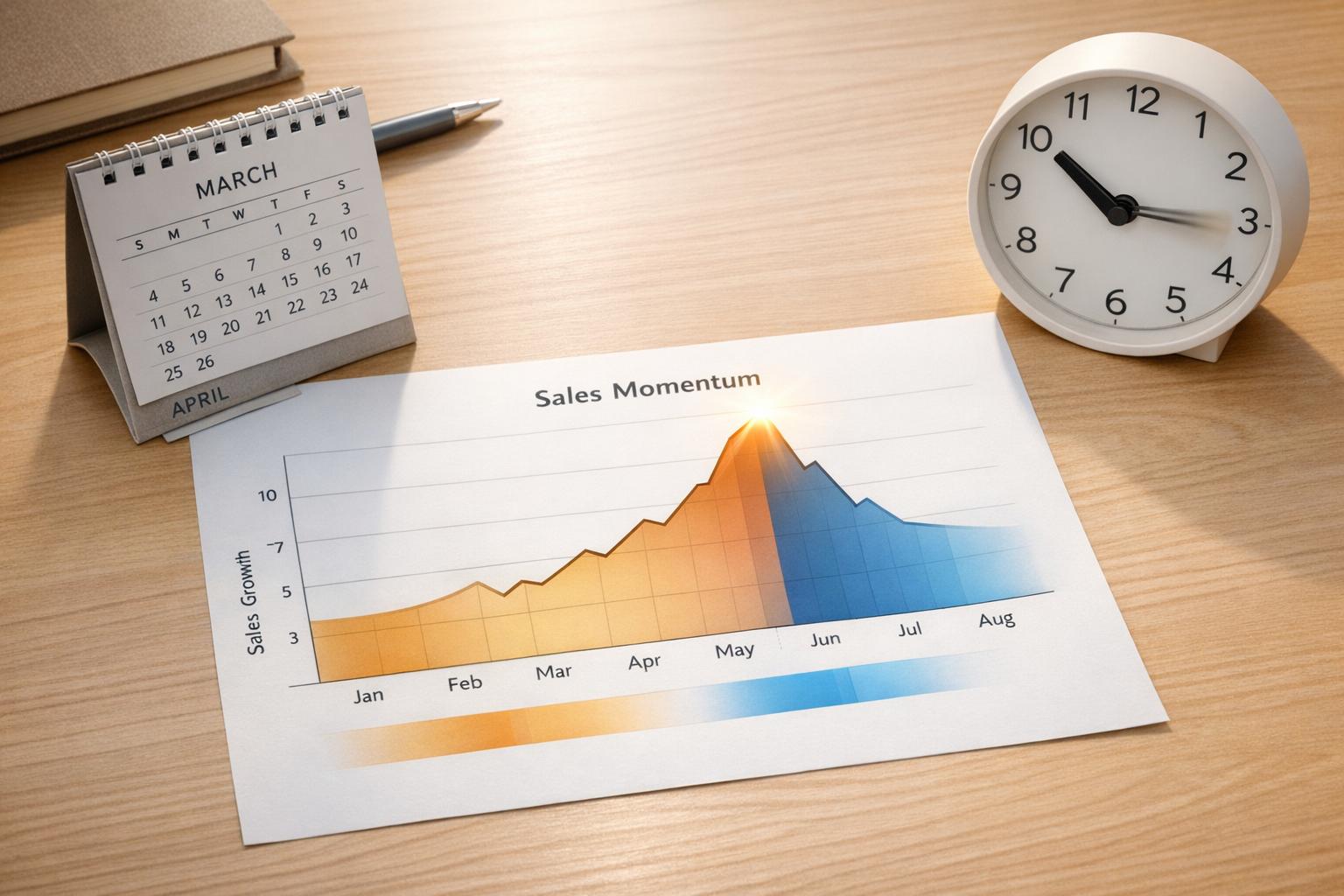 The Right Way to Time Funding Around Sales Momentum