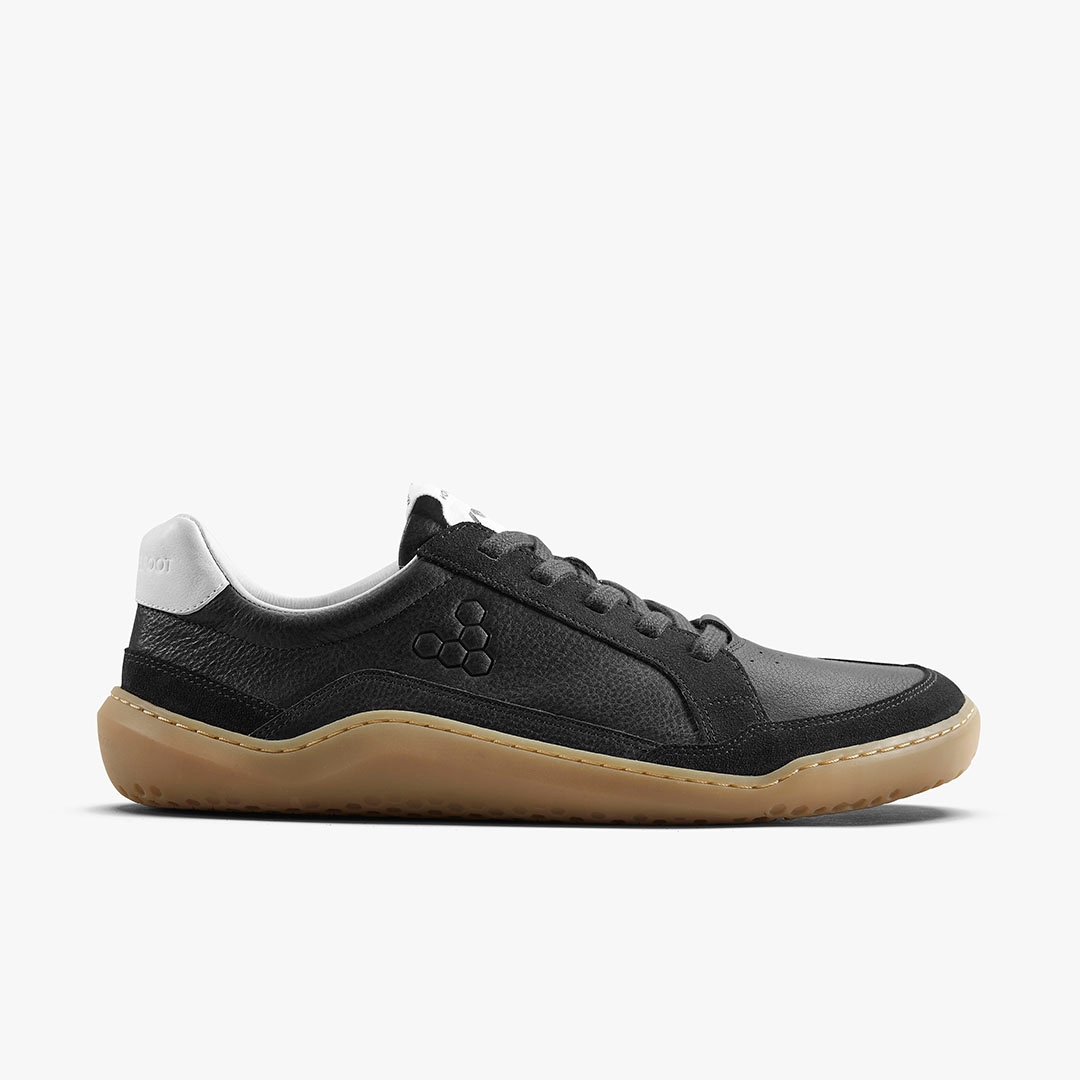Vivobarefoot Gobi II Sneaker Premium Leather Womens 209660 Obsidian