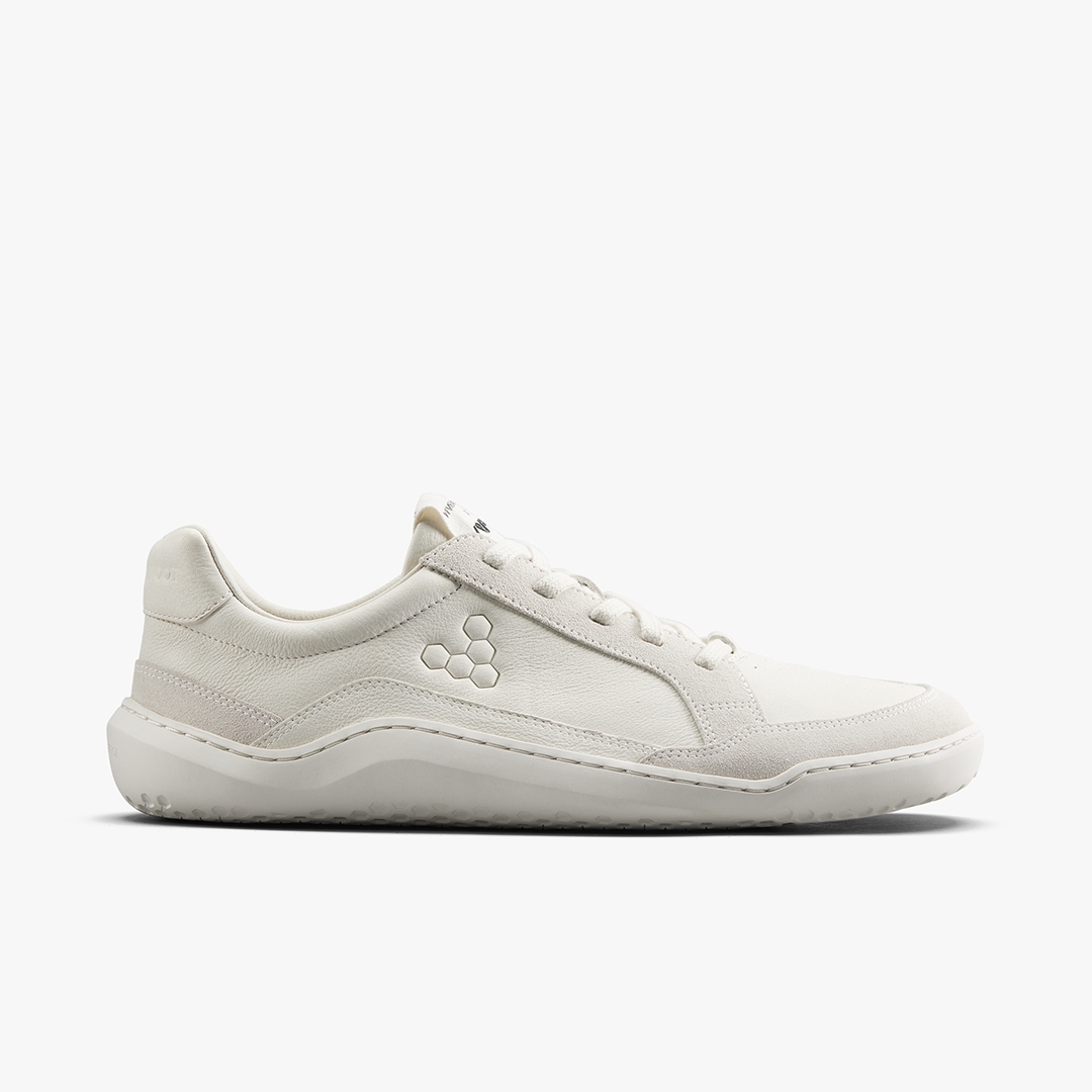 Vivobarefoot Gobi II Sneaker Premium Leather Womens 209660 Limestone