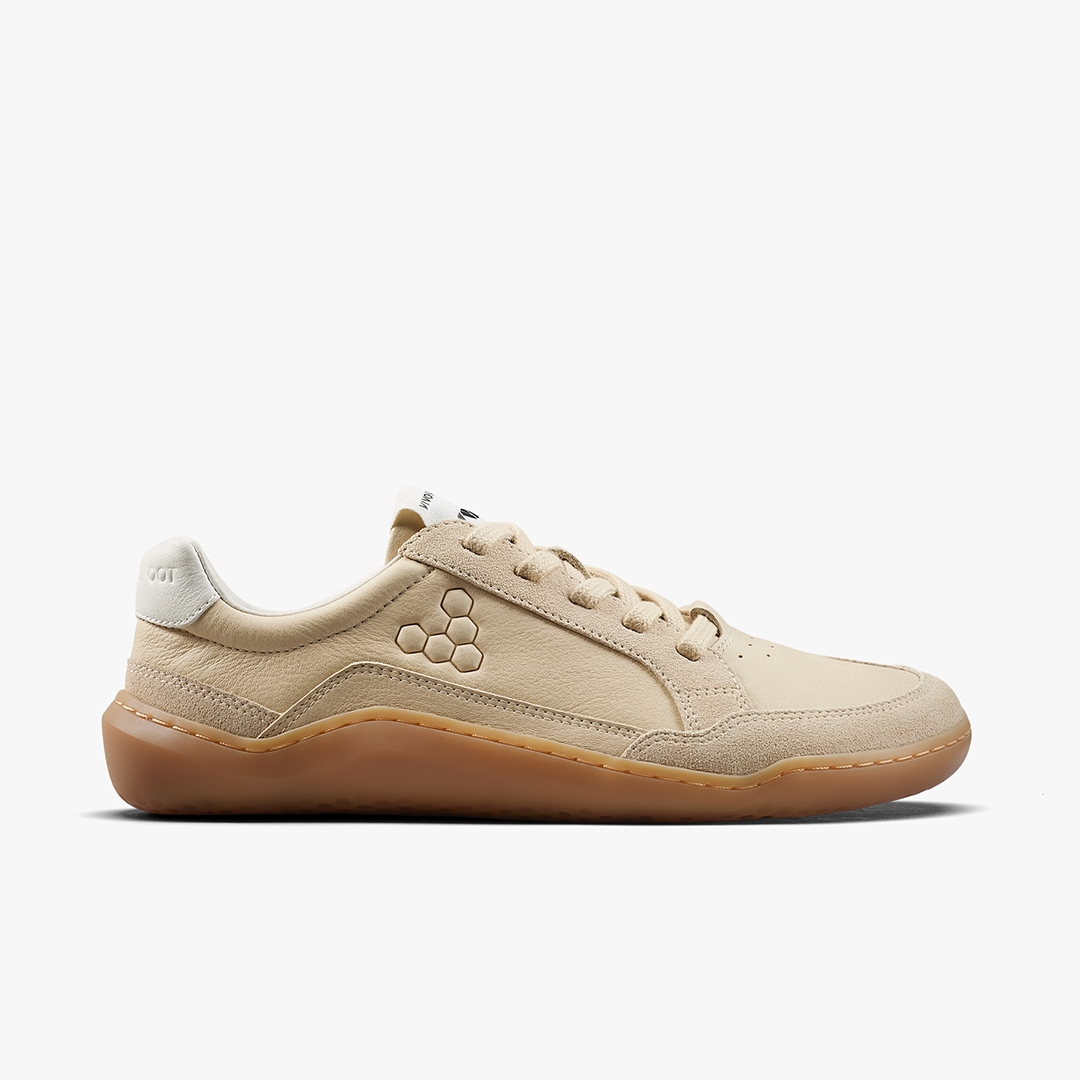 Vivobarefoot Gobi II Sneaker Premium Leather Womens 209660 Desert Sand