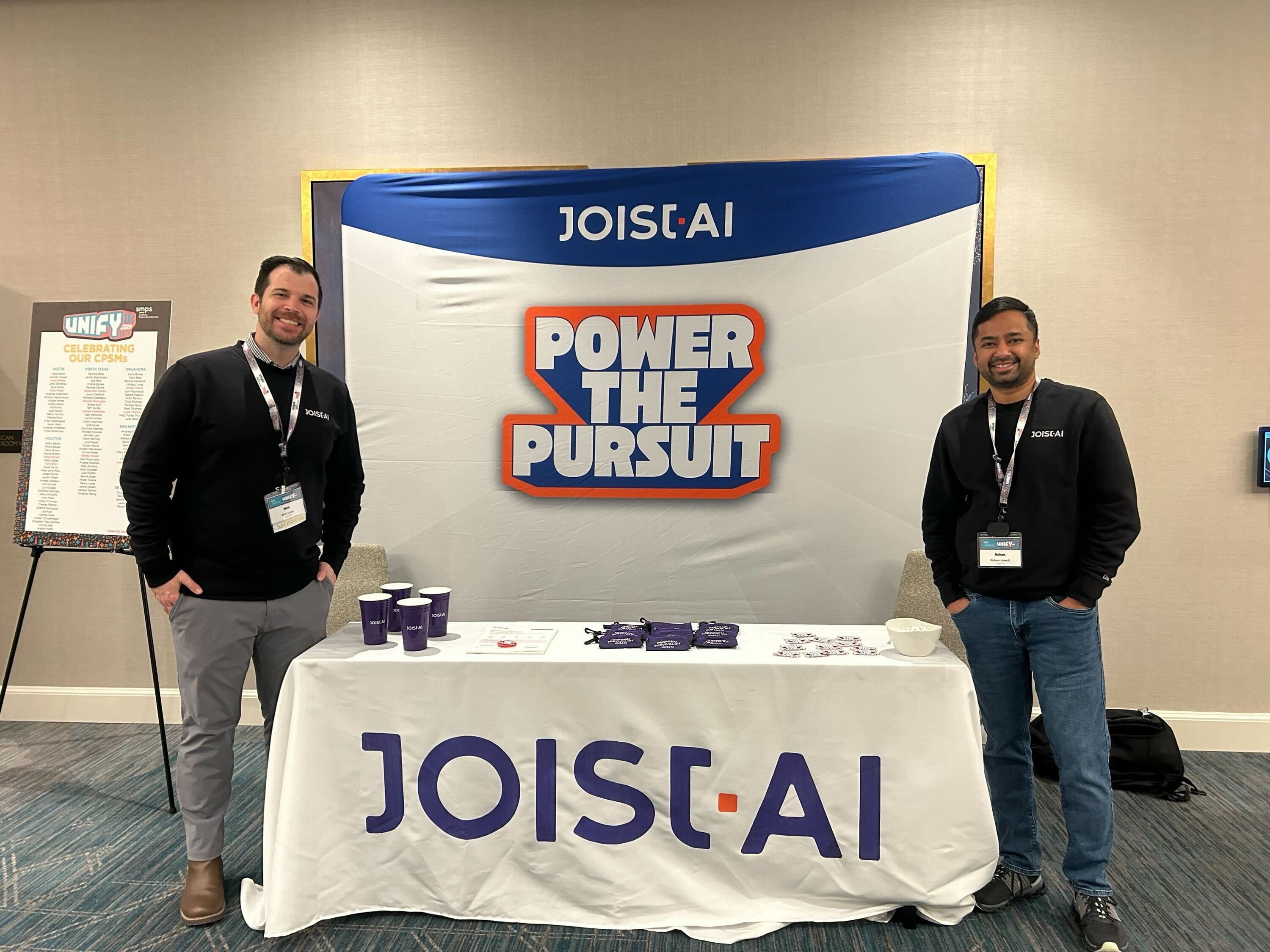 Rohan Jawali and Nick Cook at the SMPS SRC Conference