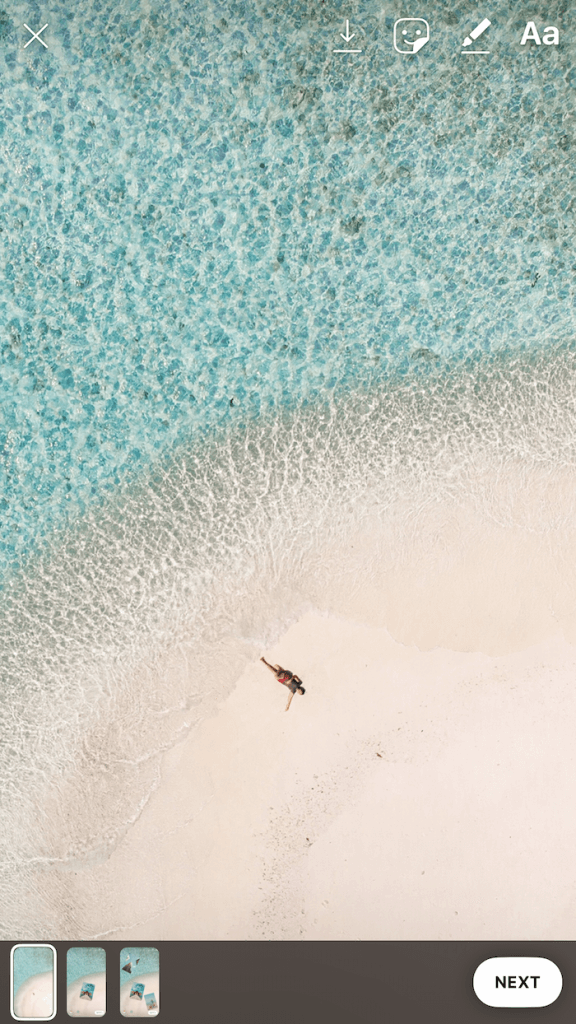 cómo agregar fotos a publicaciones de historia de Instagram - sked social 7