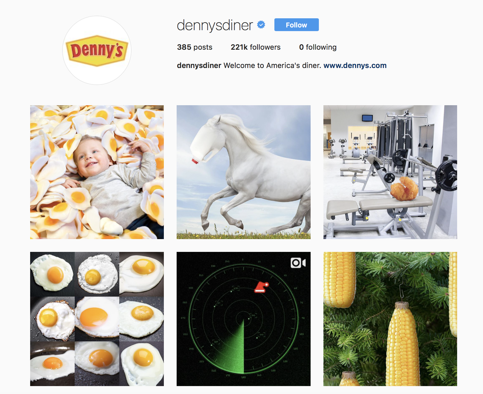 denny-diner-best-brands-on-instagram