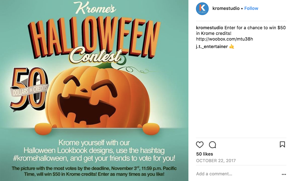 concurso de fotos en Instagram
