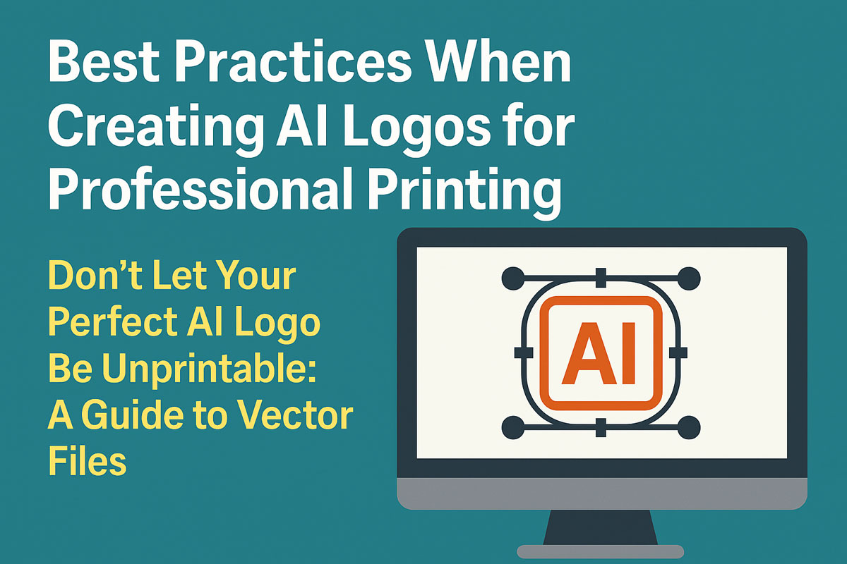 Best Practices When Creating AI Logos for Professional Printing