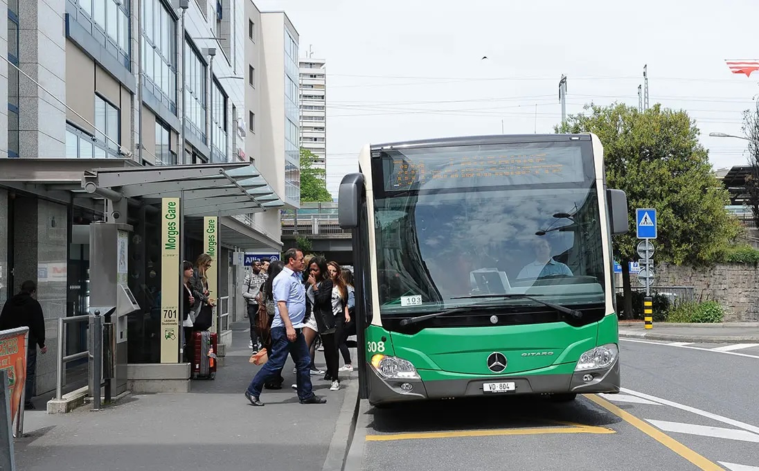 Logo et lien vers la page du client