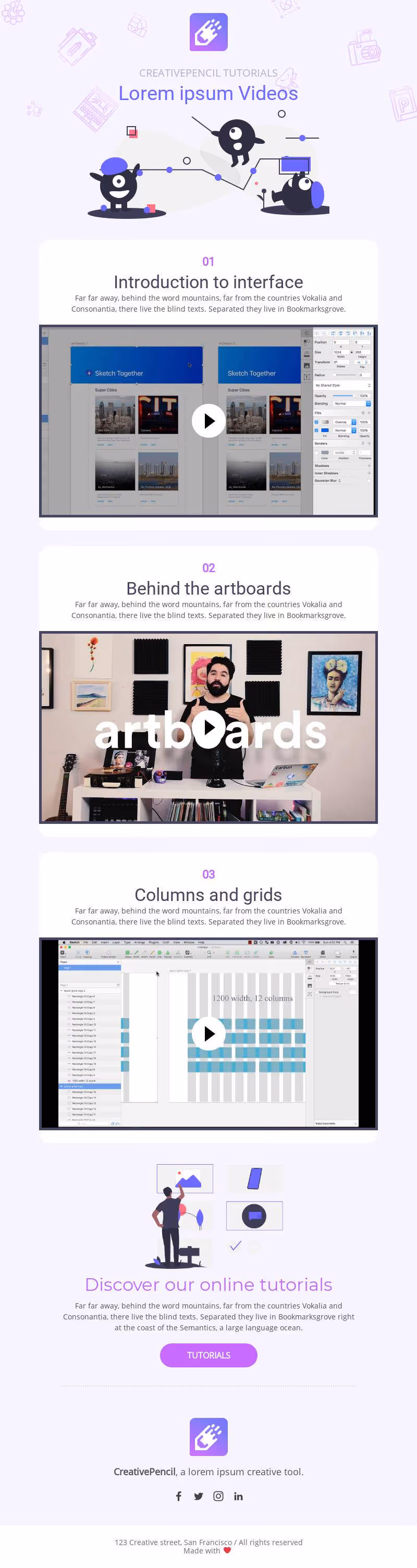 free email template for how-to newsletters