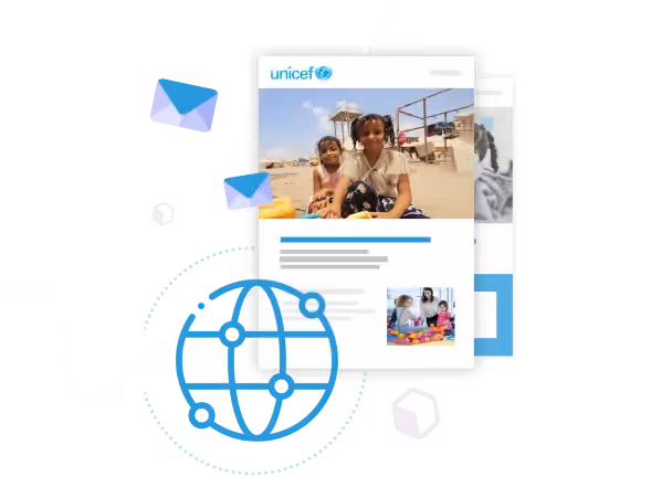 Leveraging branded email design across local offices of a global organization