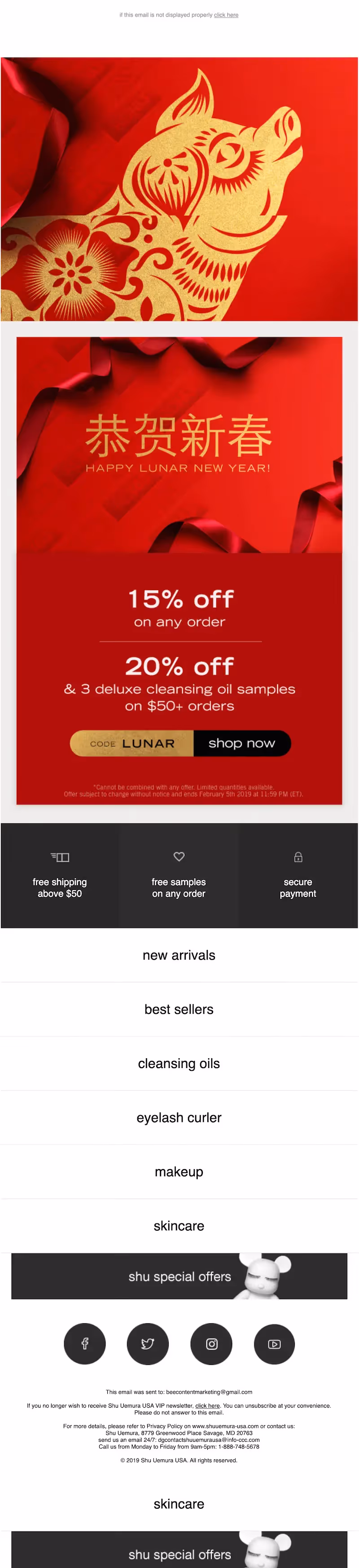 lunar new year email