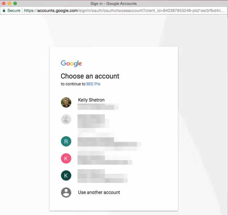 BEE Gmail Connector