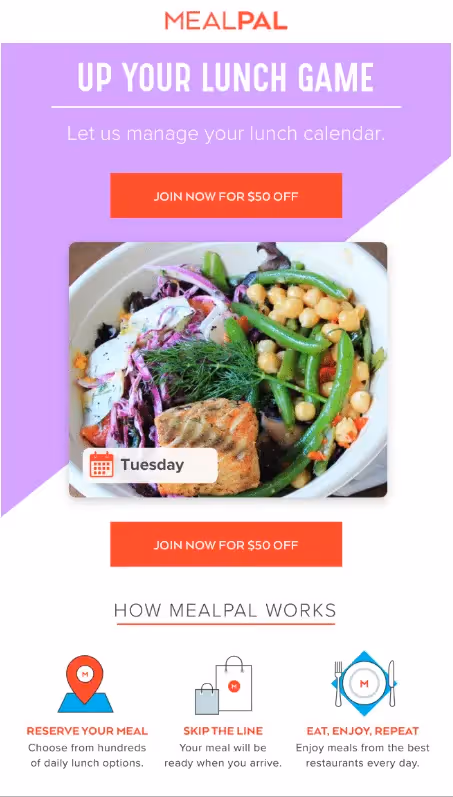 simple email example