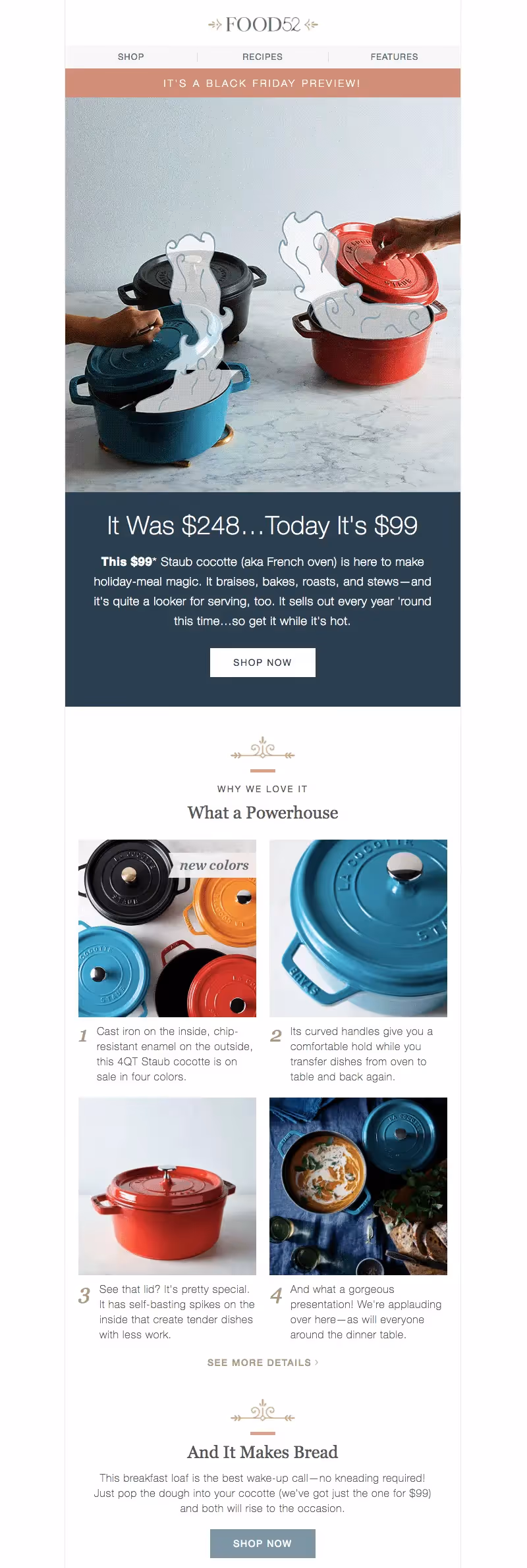 Black Friday Cyber Monday Email Design
