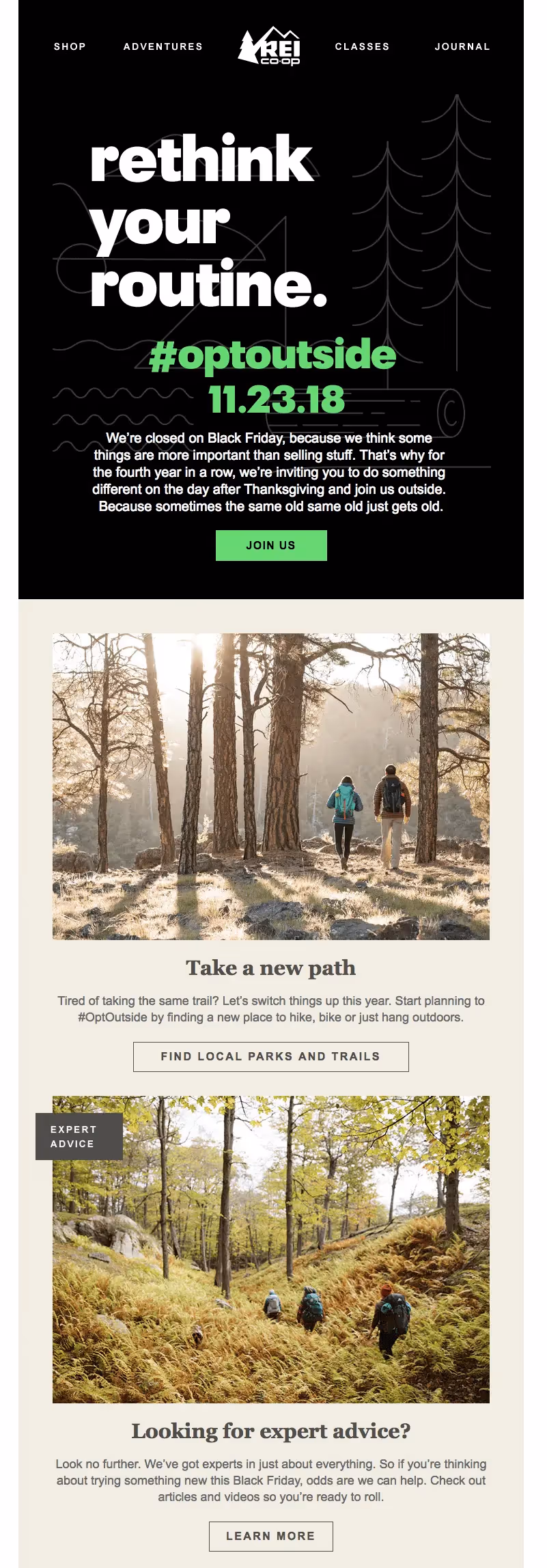 Black Friday Cyber Monday Email Design
