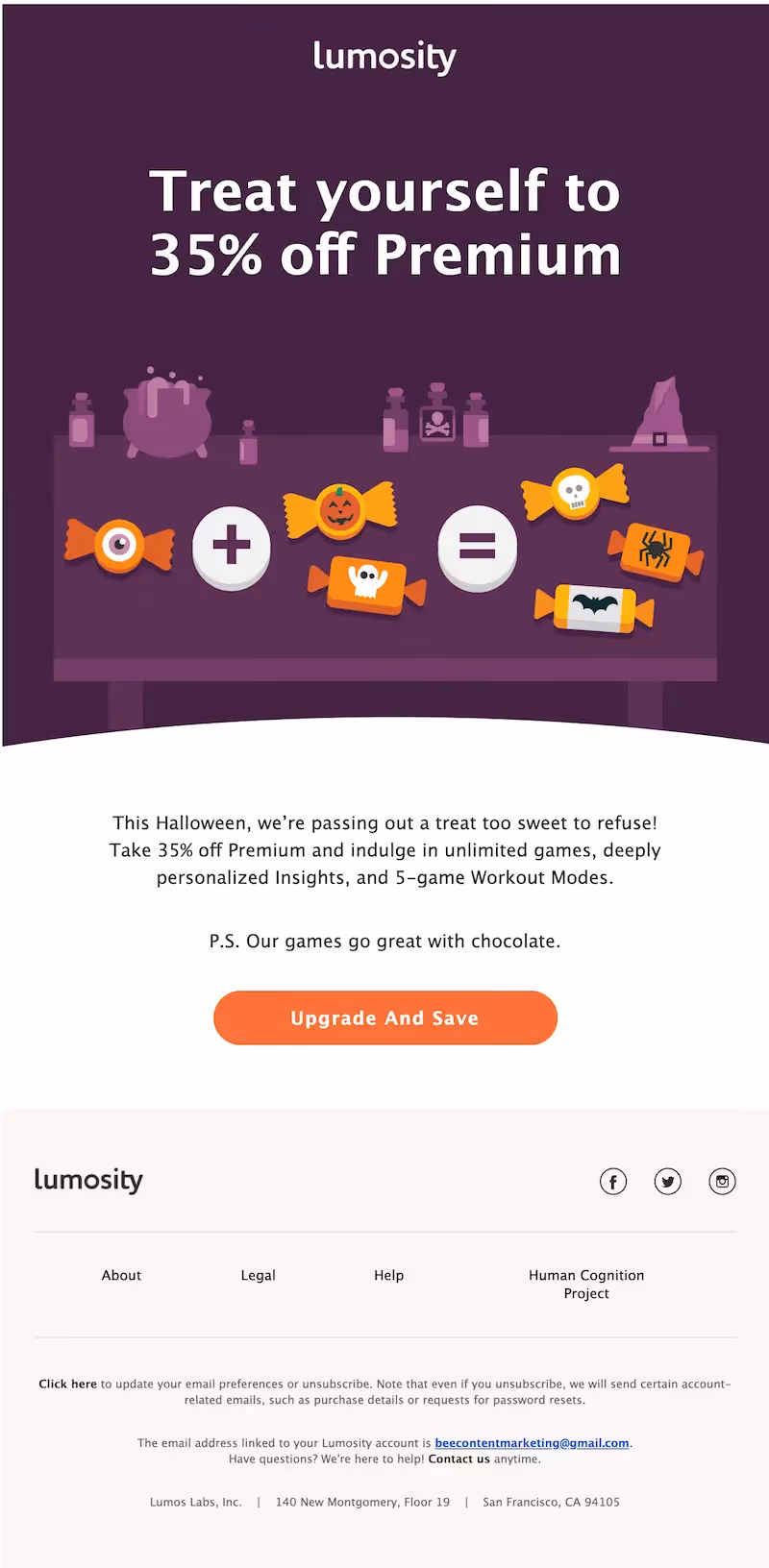 halloween email marketing ideas