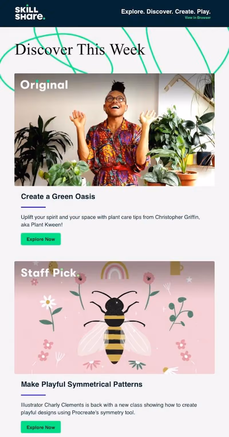 mobile friendly email