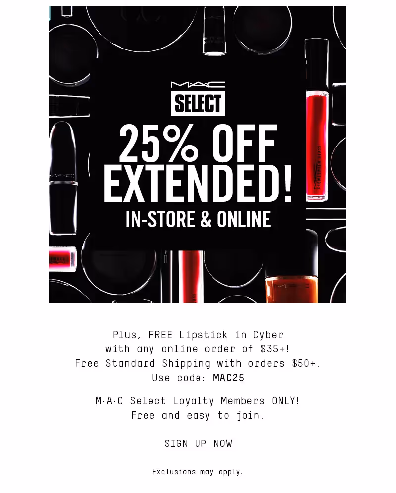 MAC cyber week emails