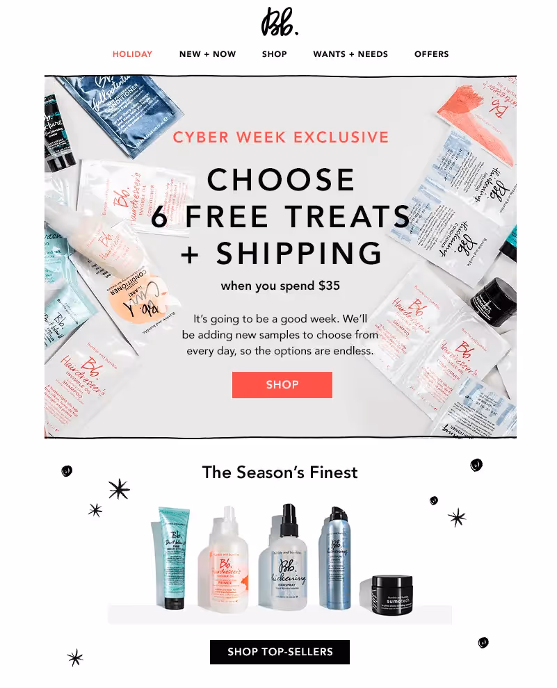 Bp. cyber week emails