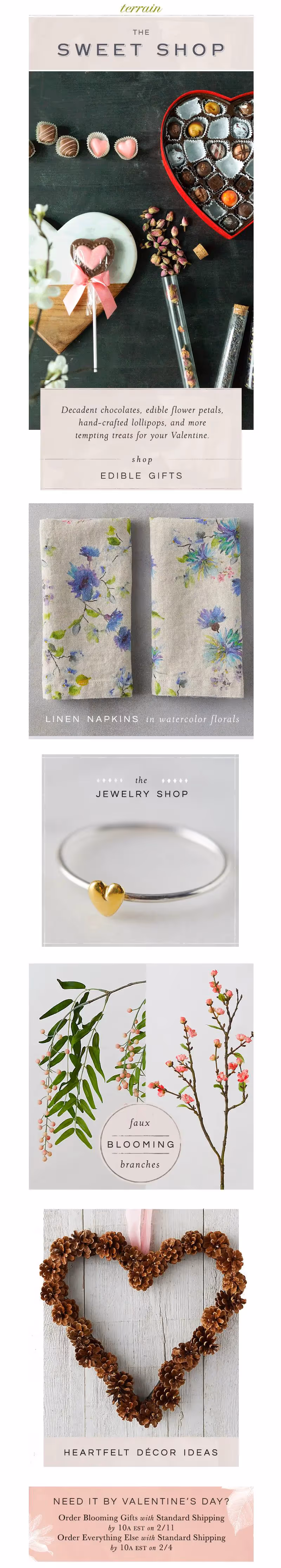 winter email campaigns