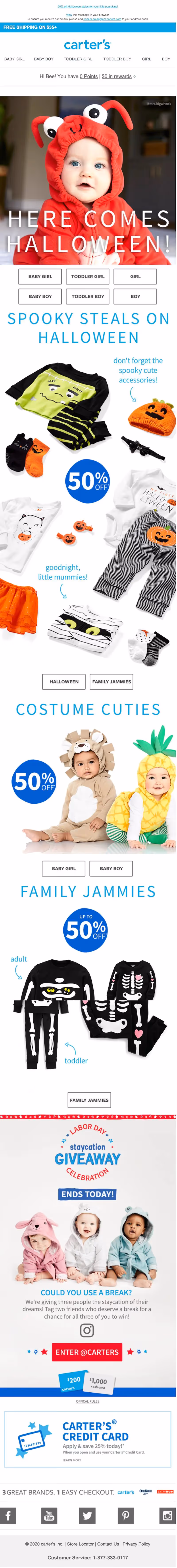 halloween email marketing ideas