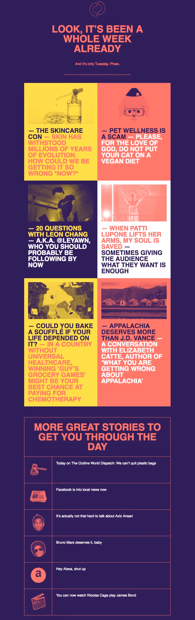 The Outline - color in email