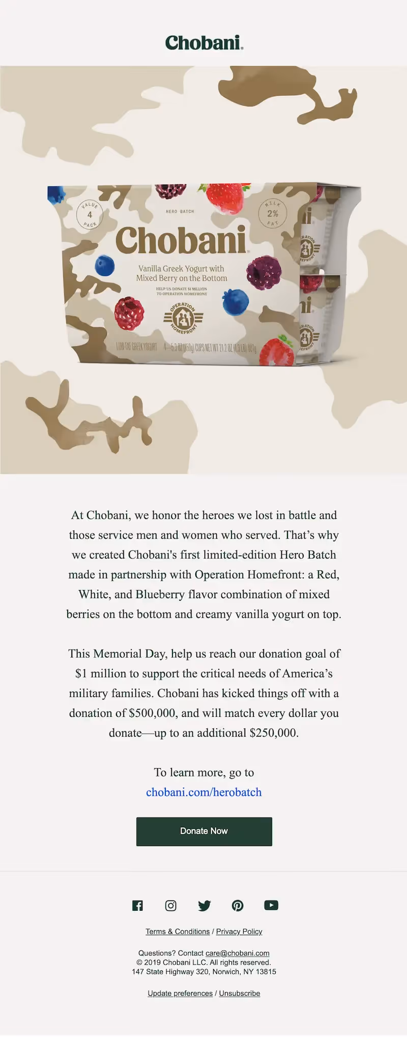 memorial day email