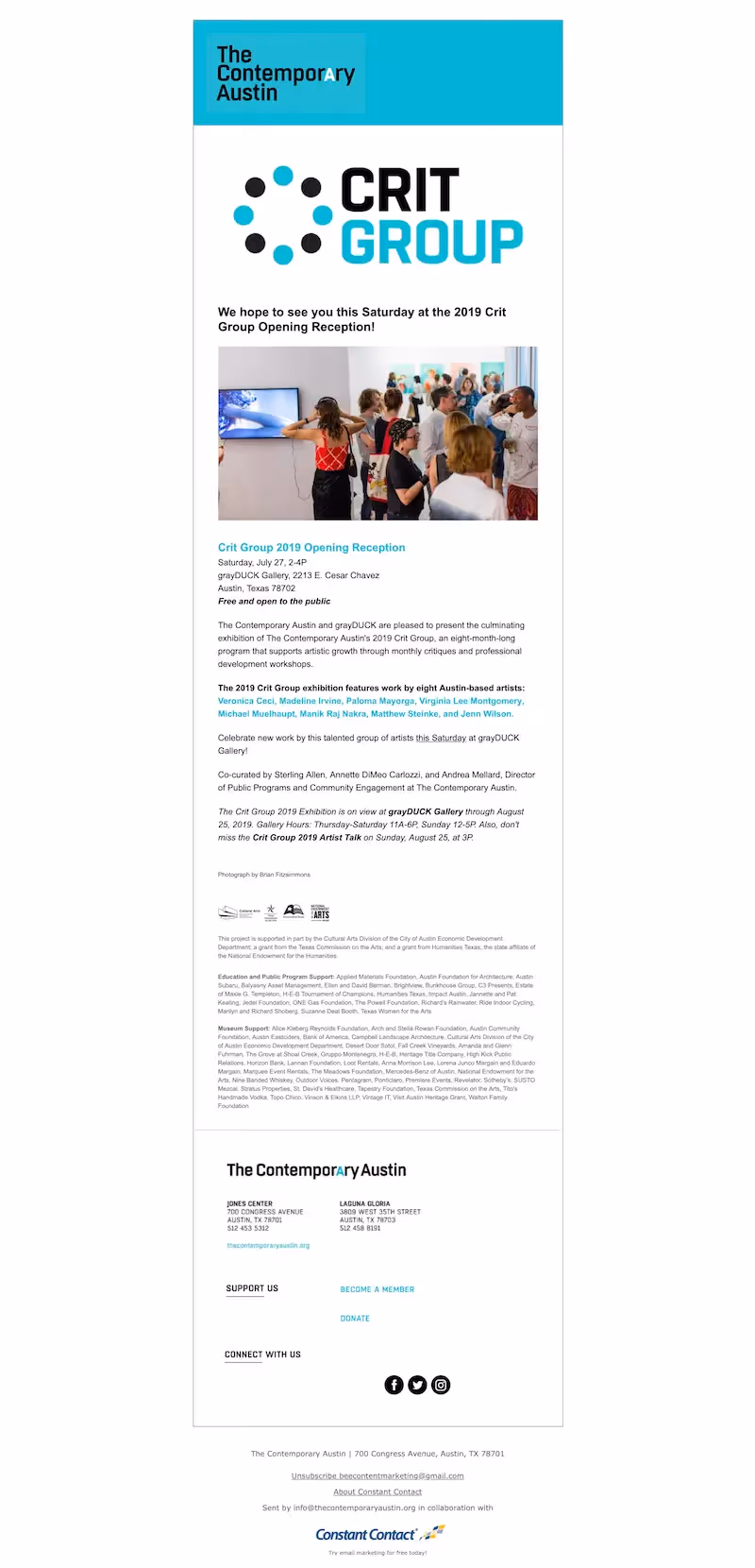 email marketing design inspiration for reminder email