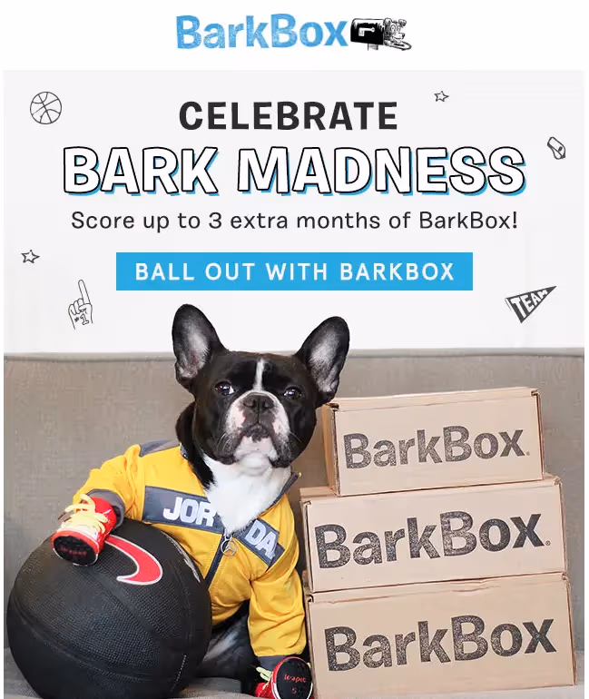 illustration in email: Bark Box