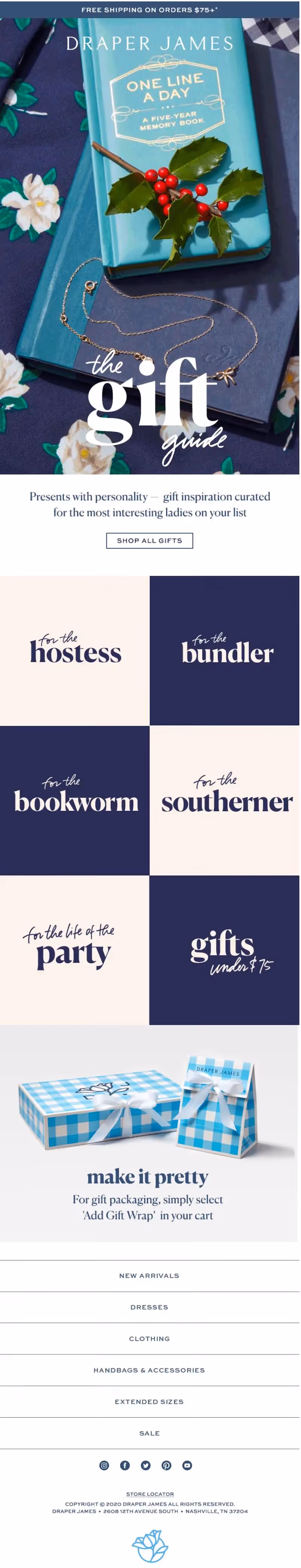 color blocking in email