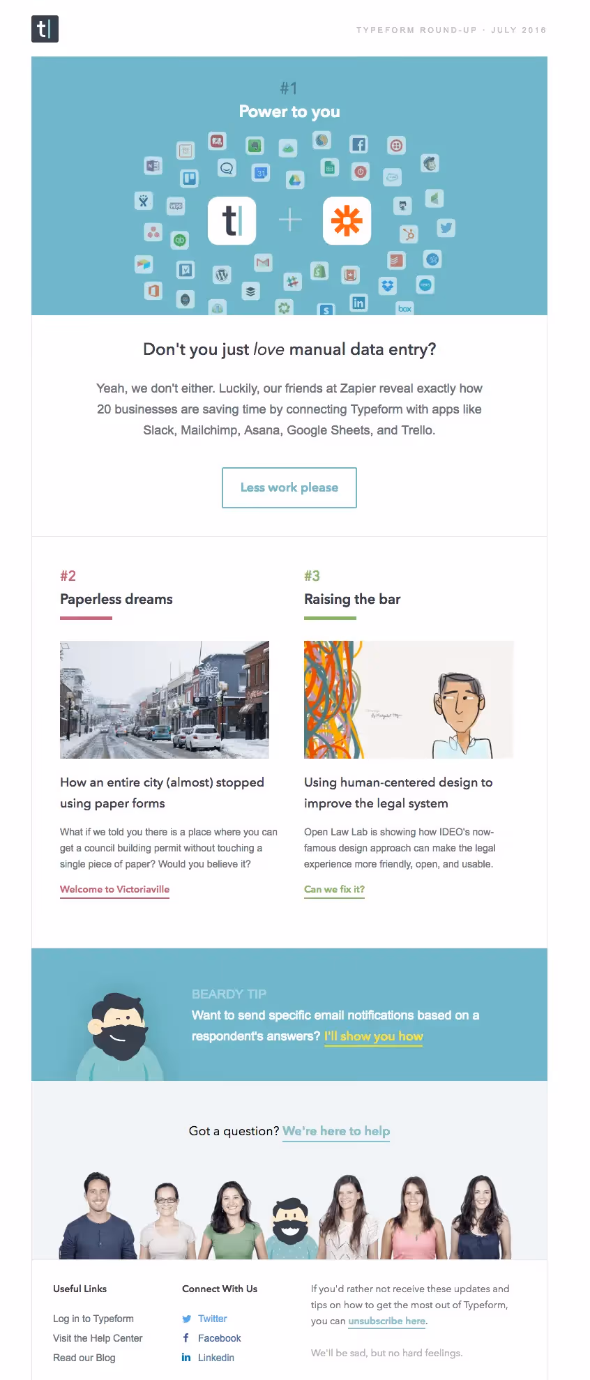 typeform-use Simple Email Design