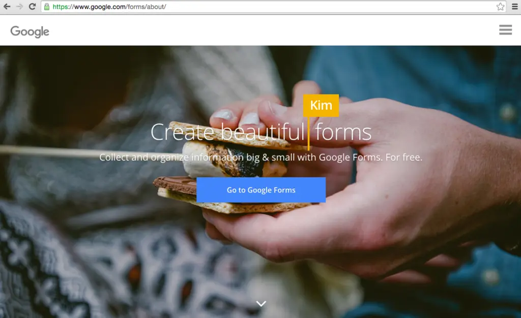 Google Forms one-question survey email