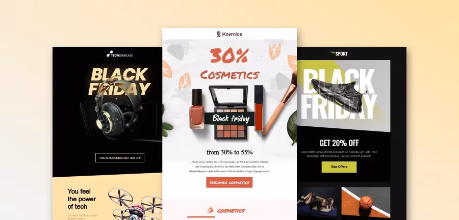 8 Black Friday Sale Emails Built to Boost Conversions