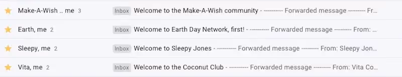 welcome email subject lines