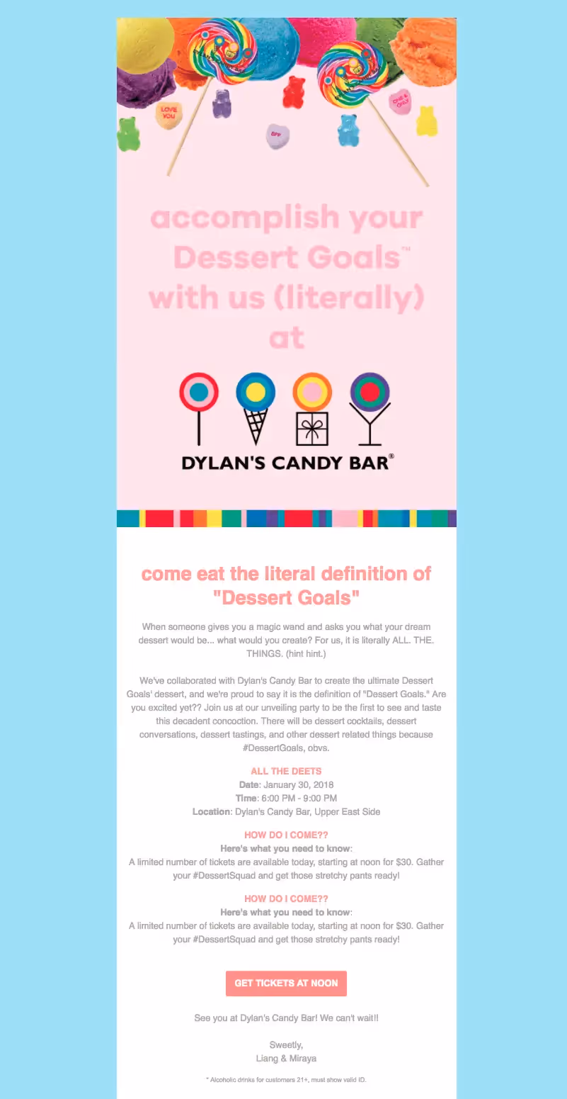 Event Invitation Emails