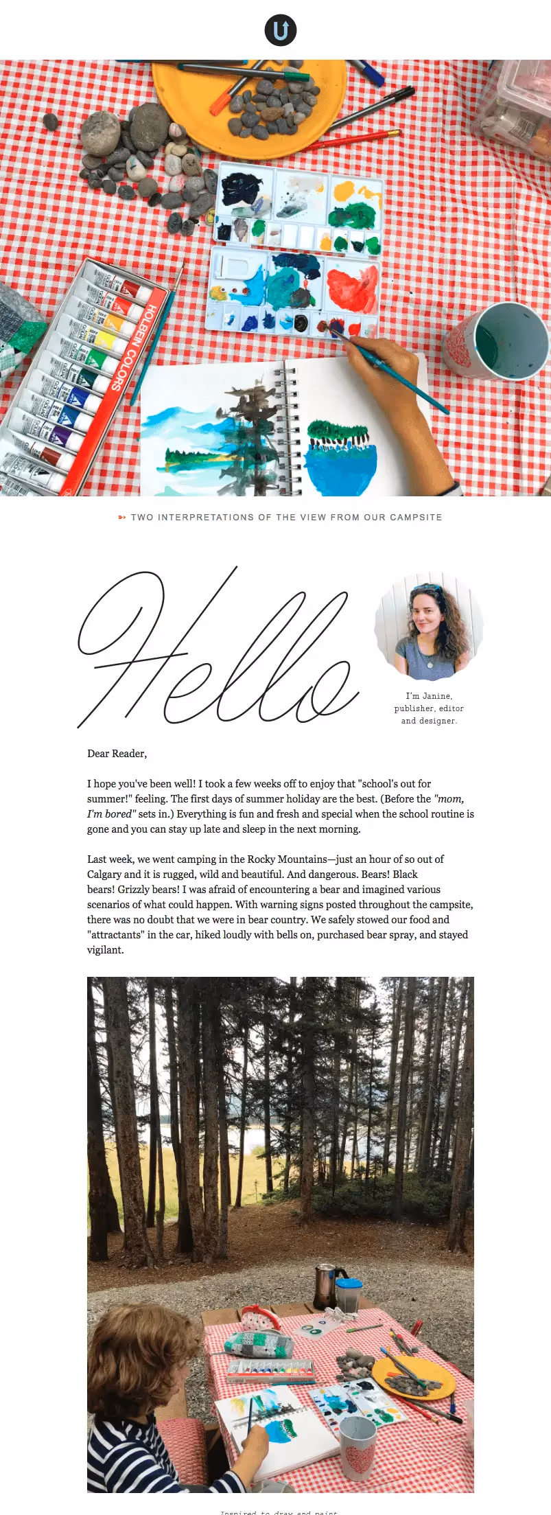 Uppercase summer emails