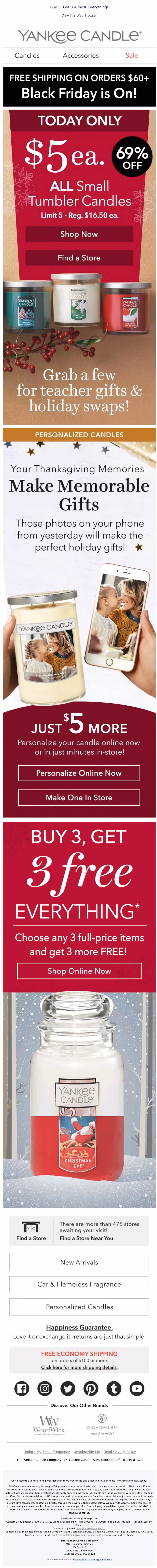 black friday sale email