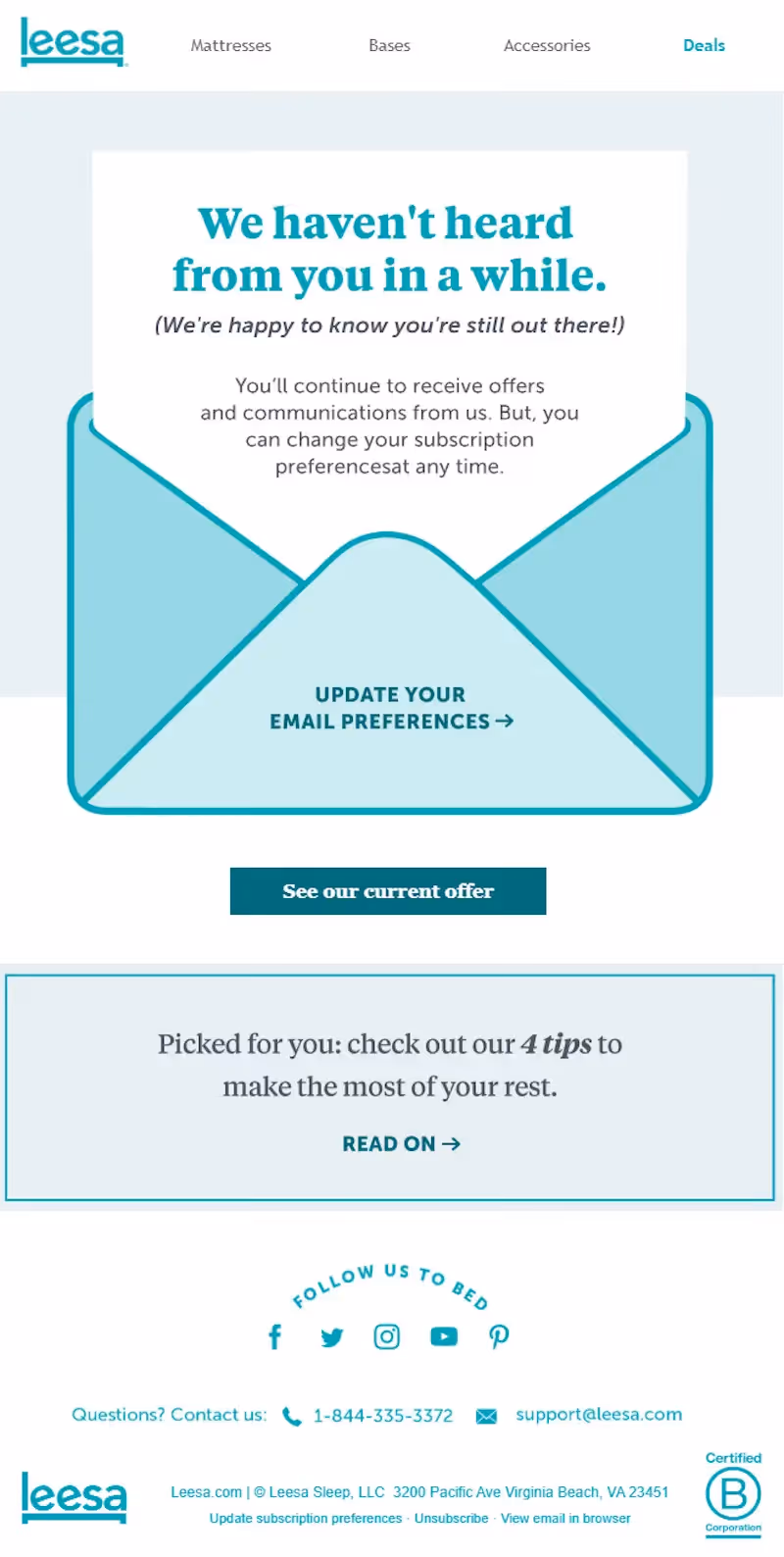 re-engagement emails