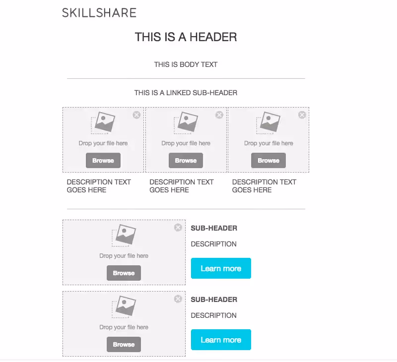 BEE Pro responsive email templates
