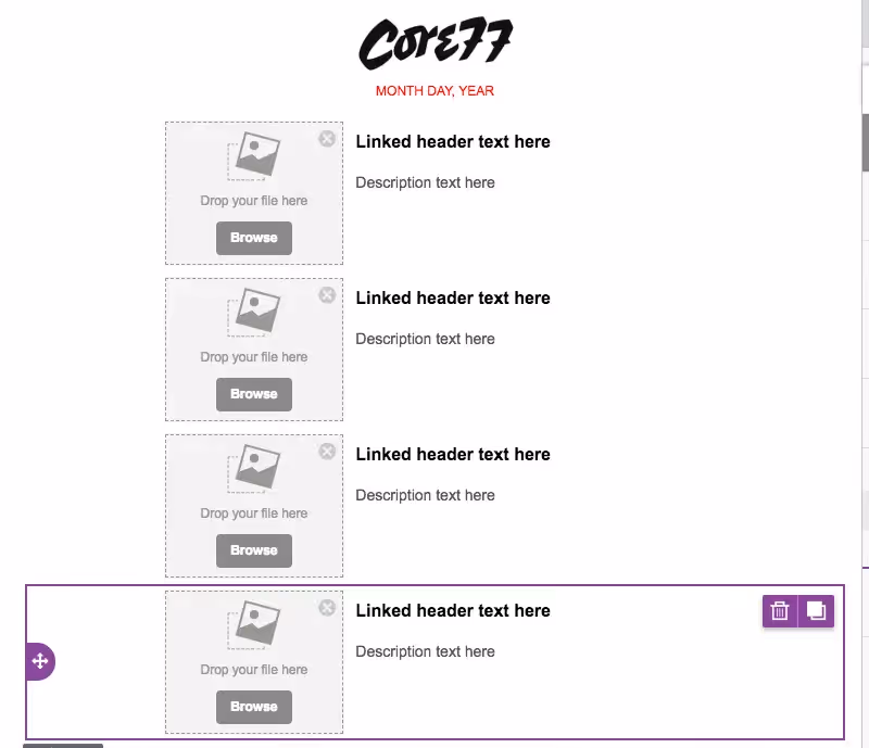 BEE Pro responsive email templates
