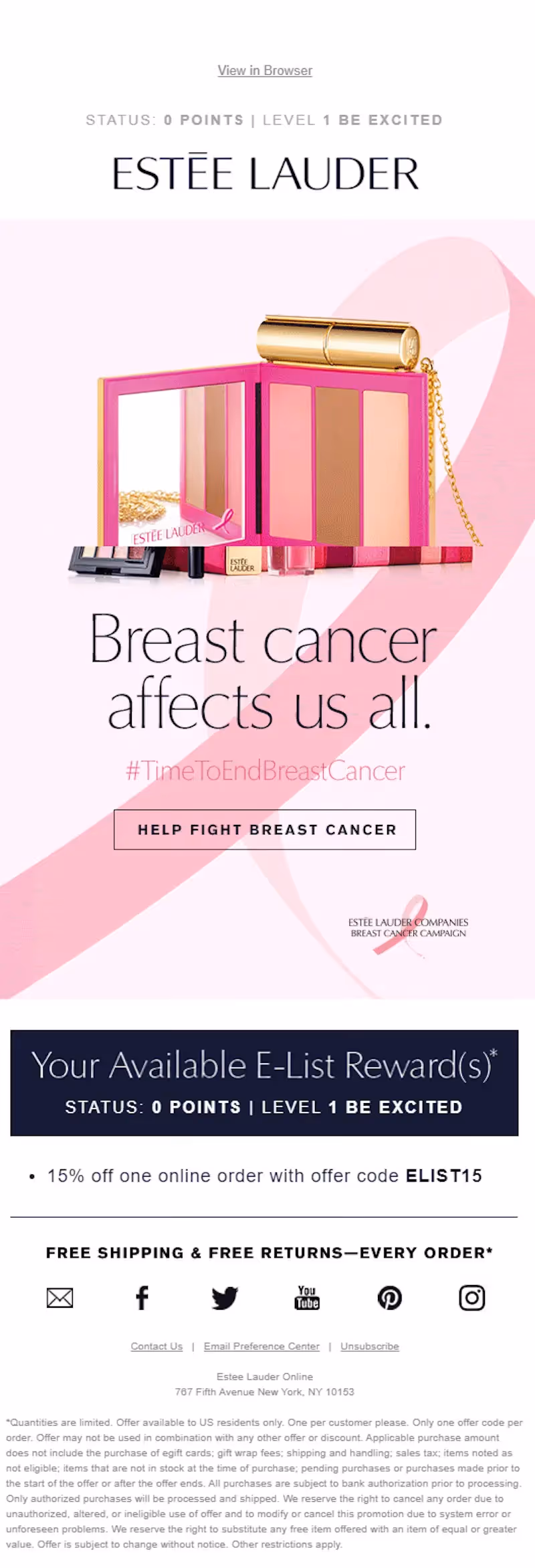 cancer fundraising email