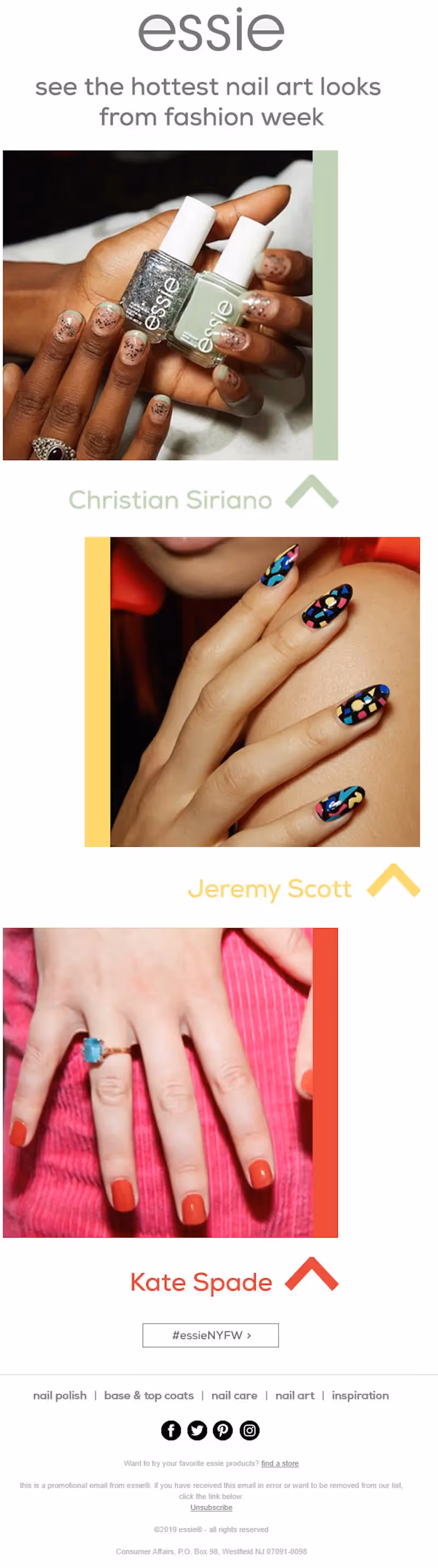 creative fashion emails