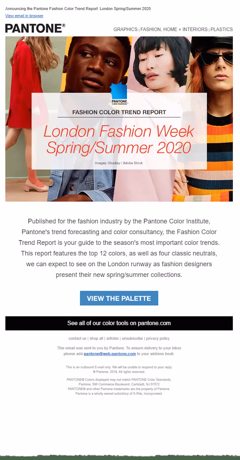 fashion emails